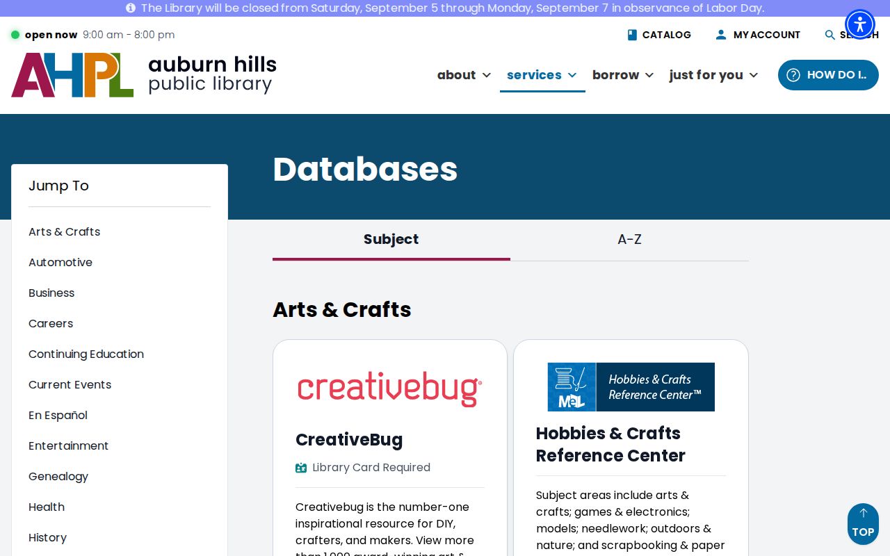 Auburn Hills city directory library genealogy database access