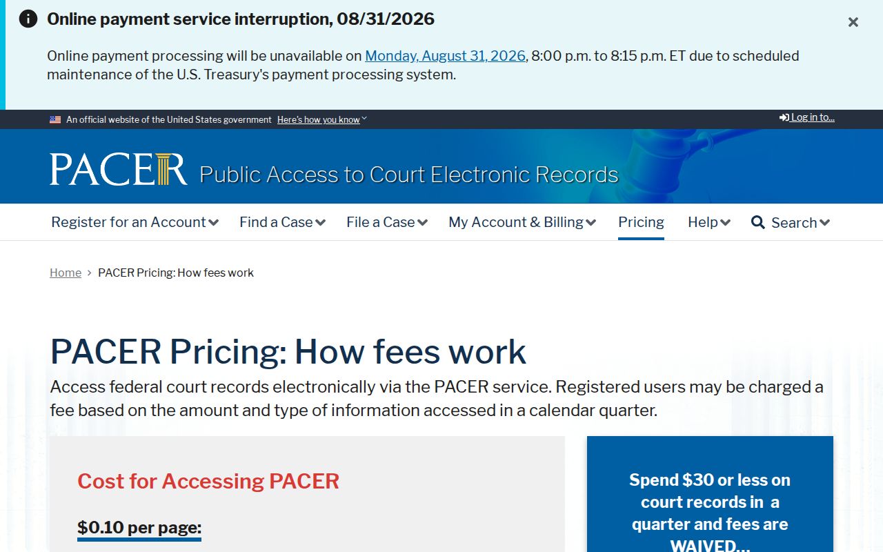 Auburn Hills previous residents federal court access reference